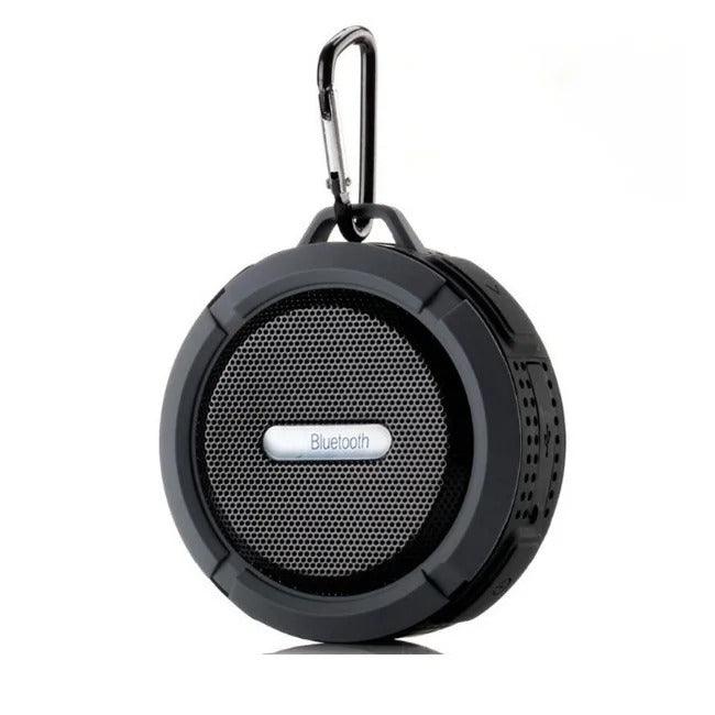 Kannettava Bluetooth-kaiutin imukupilla suihkuun, matkalle ja ulkoiluun