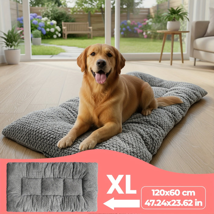 Coussin confortable pour chiens avec rembourrage doux et surface matelassée
