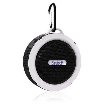 Kannettava Bluetooth-kaiutin imukupilla suihkuun, matkalle ja ulkoiluun