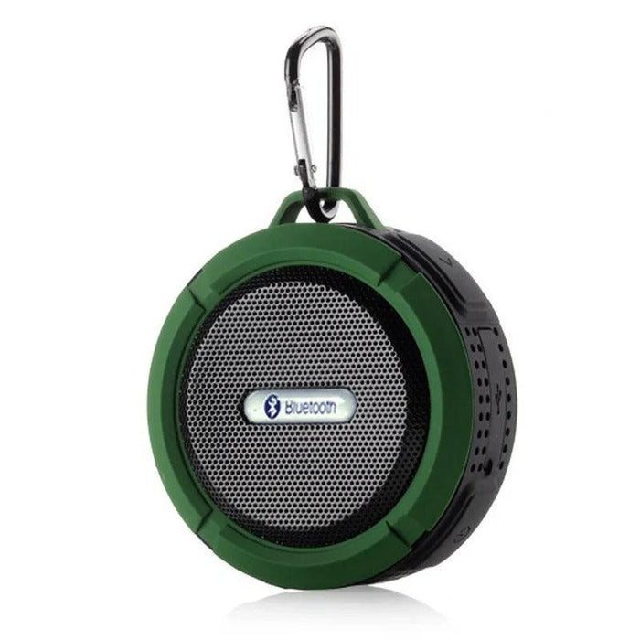 Kannettava Bluetooth-kaiutin imukupilla suihkuun, matkalle ja ulkoiluun