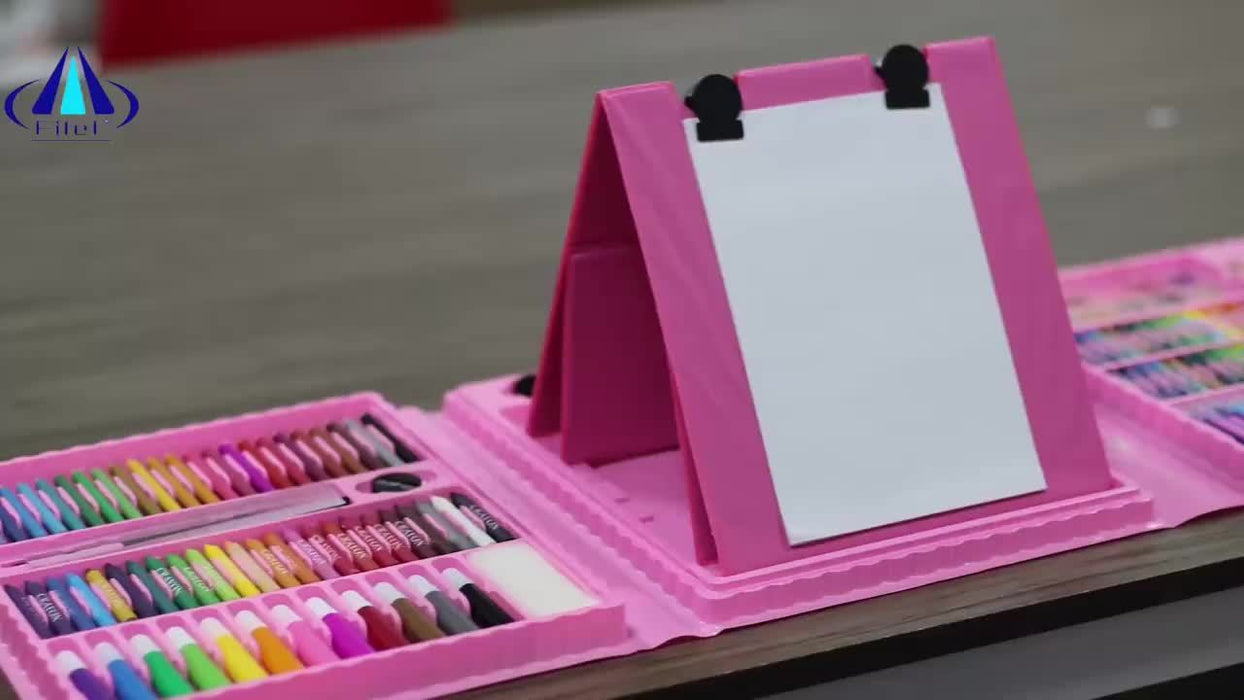 Compleet 208-delige Kunstset – Professionele Kwaliteit voor Jonge Creators