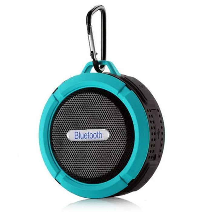 Kannettava Bluetooth-kaiutin imukupilla suihkuun, matkalle ja ulkoiluun