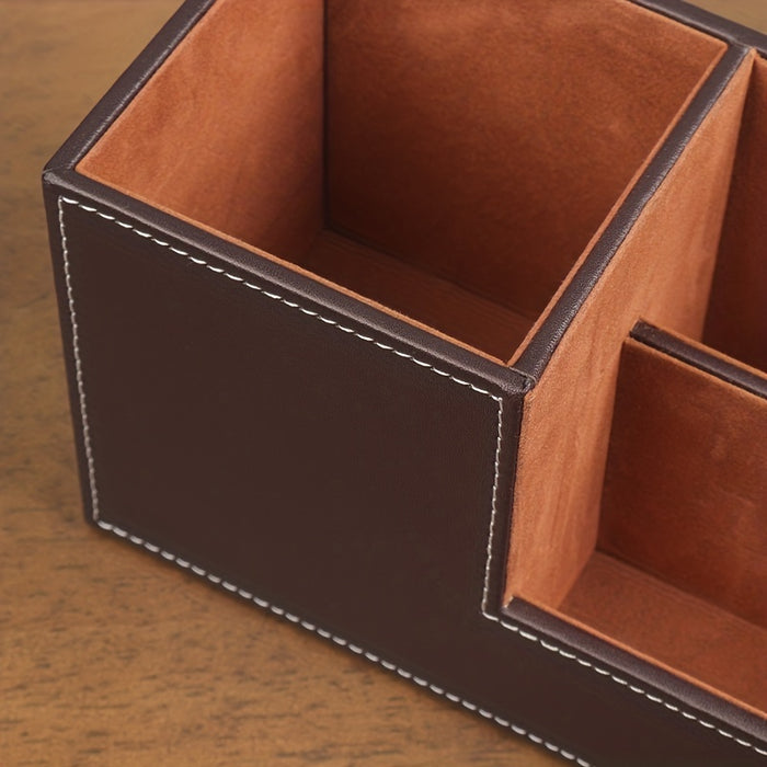 ClassicDesk PU Organizer – Luxe Oplossing voor een Opgeruimd Bureau