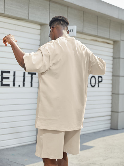 Relaxed Casual Katoenen Set – Luchtig en Comfortabel