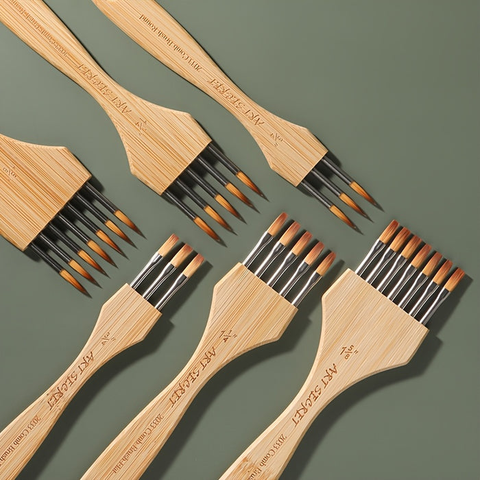 ArtSecret Multitandige Kammen Set – Creatief en Veelzijdig voor Schilderkunst