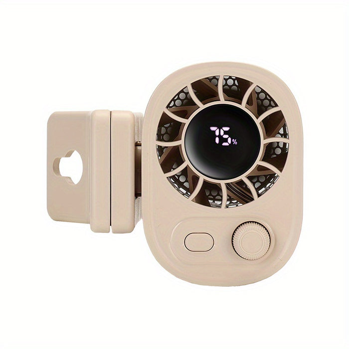 BreezeClip Mini Ventilator – Krachtige Koeling, Overal en Altijd