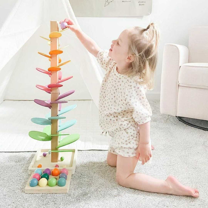 Albero gioco educativo in legno per bambini – Motricità e divertimento