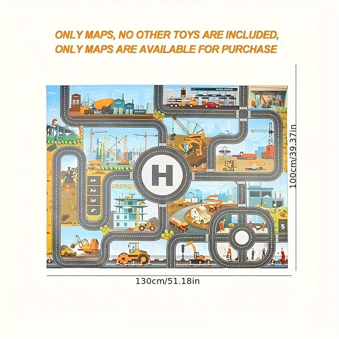 Bouw en Avontuur Speelkleed – Voor Kleine Verkenners en Creatieve Spelers