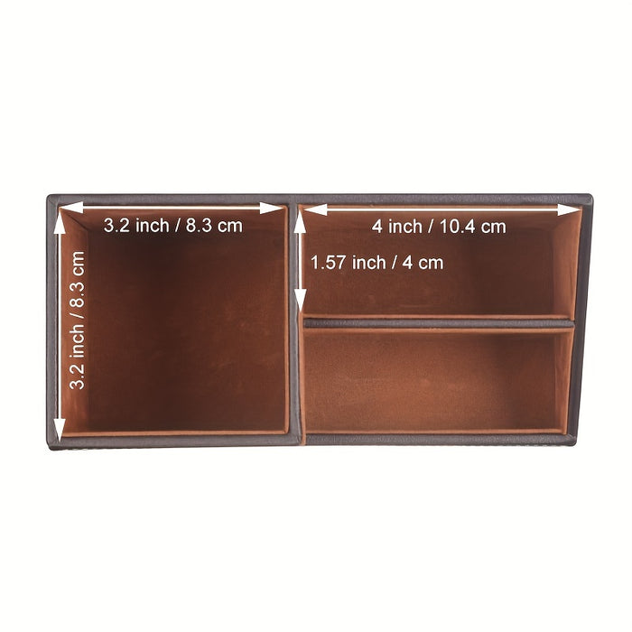 ClassicDesk PU Organizer – Luxe Oplossing voor een Opgeruimd Bureau