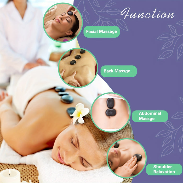 Professionele Hot Stone Massage Set – Compleet met Verwarming