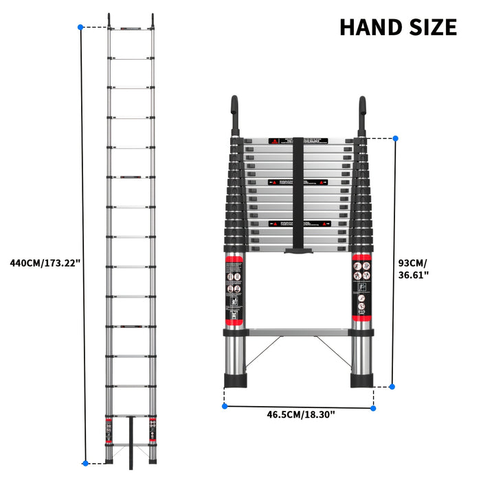 Telescopische Ladder – Veilig en Handig voor Huis en Werk
