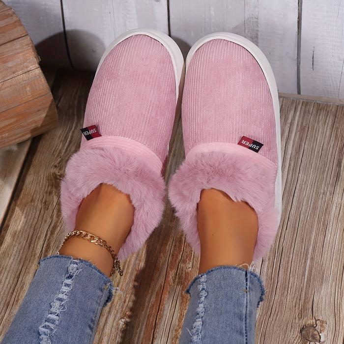 Liza Fluffy Huisslippers - Warmte en Comfort voor Dames