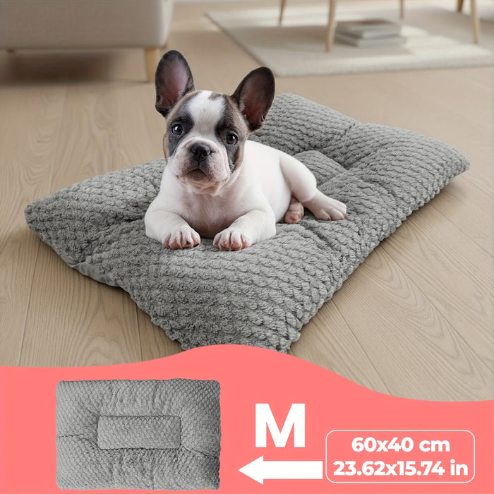 Coussin confortable pour chiens avec rembourrage doux et surface matelassée
