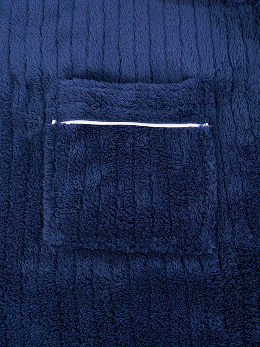 Heren Badjas voor de Winter – Warme en Zachte Fleece Ochtendjas met Comfortabele Pasvorm