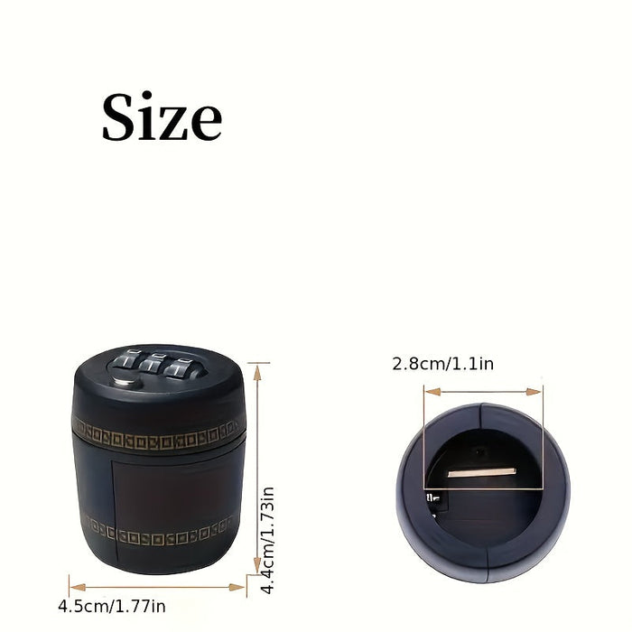 Wachtwoordslotdeksel – 3-cijferige code voor veilige drankbewaring