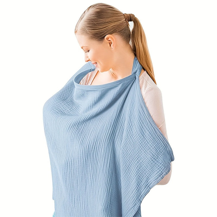 BreezeEase Buiten Borstvoeding Cover – Lichtgewicht & Ademend