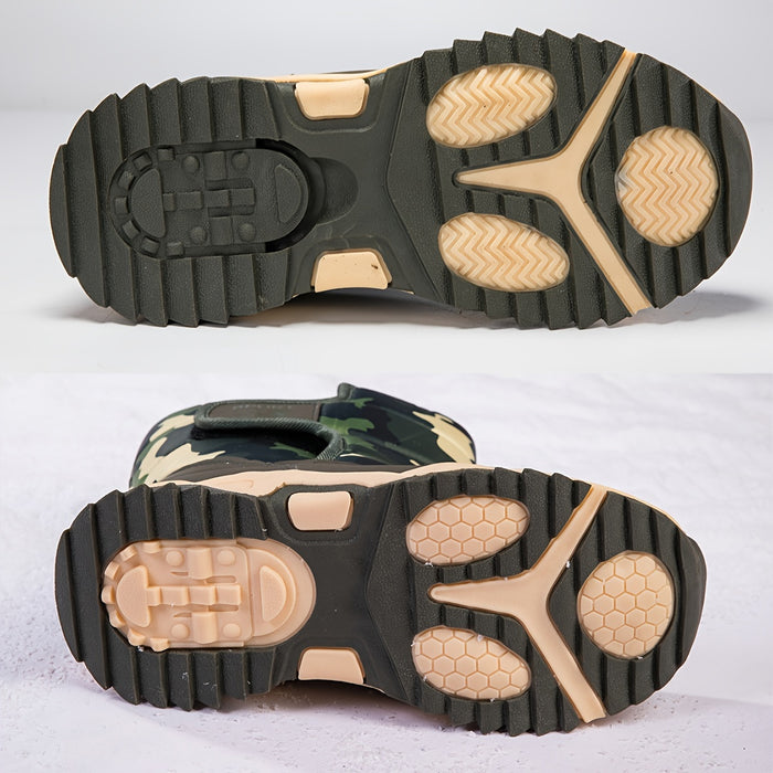 Trendy Camouflage Sneeuwboots - Voor Avonturiers