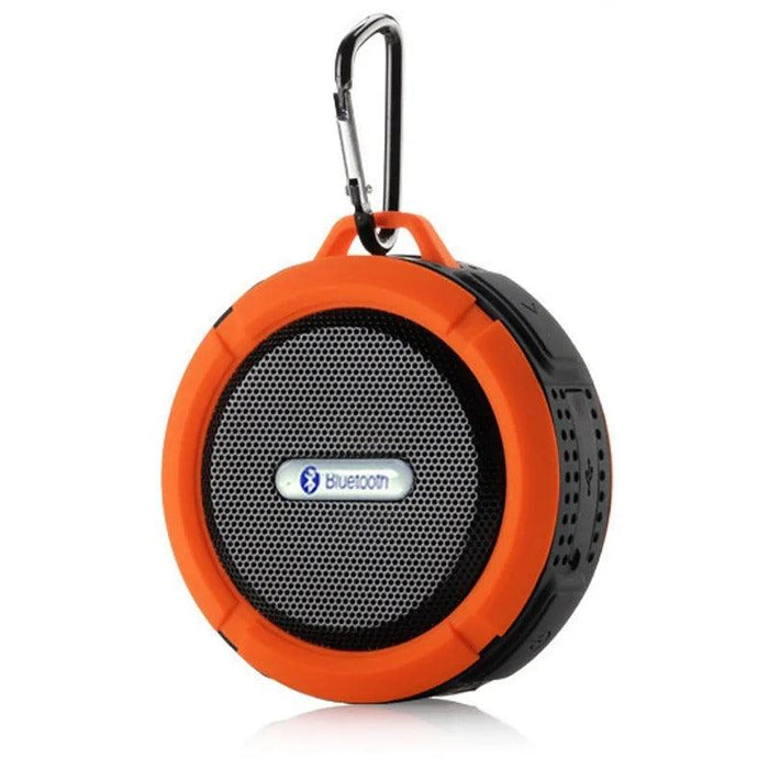 Kannettava Bluetooth-kaiutin imukupilla suihkuun, matkalle ja ulkoiluun
