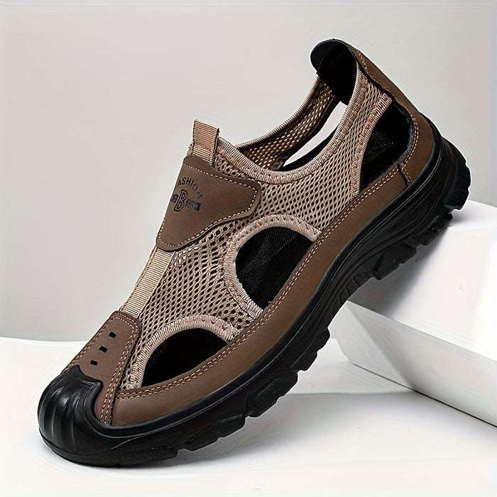 Ademende Heren Sport Sandalen – Lichtgewicht en Slipvast