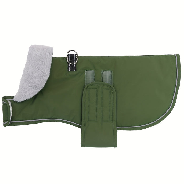 Manteau pour chien avec doublure chaude pour différentes races, usage hivernal