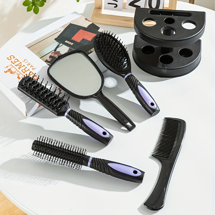 Professionele 5-delige Hairstyling Set – Voor Gezond en Stralend Haar