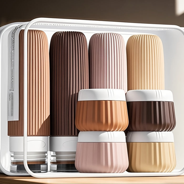 Praktische Reisflesjes Set – Veilig en Handig voor Op Reis