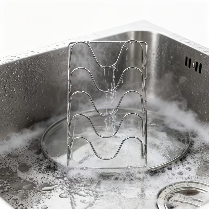 SteelOrganize Porta Coperchi da Cucina – Soluzione Intelligente e Salvaspazio