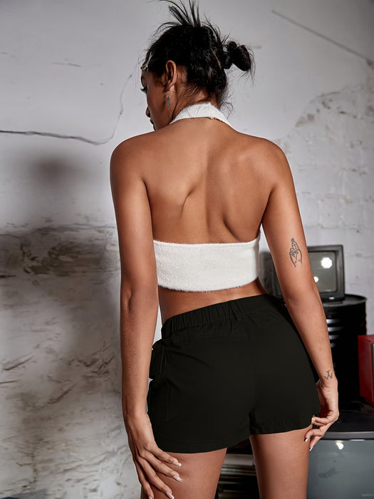 Casual Cargo Shorts met Elastische Taille – Comfortabel en Functioneel