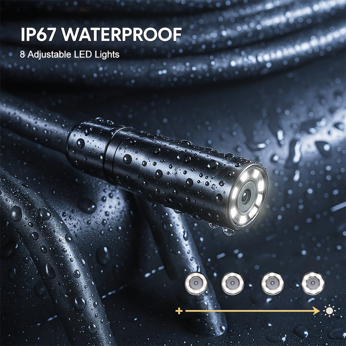 Professionele Endoscoop Camera – Heldere Inspecties met LCD Display