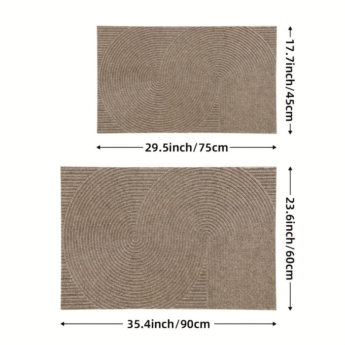Dajiang Geometrische Deurmat – Duurzaam en Elegant