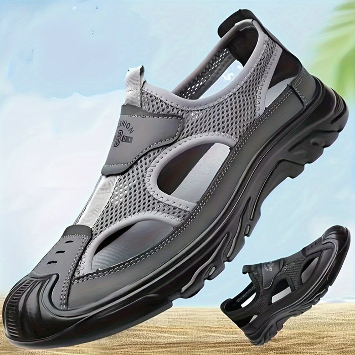 Ademende Heren Sport Sandalen – Lichtgewicht en Slipvast