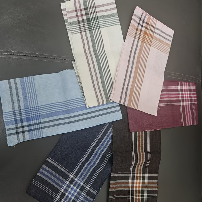 Elegante Katoenen Zakdoeken Set – Lichtgewicht en Comfortabel