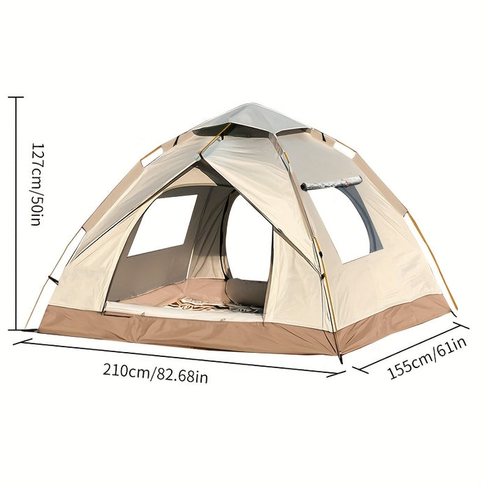 QuickCamp Opklapbare Tent – Comfort en Bescherming voor Elke Outdoor Trip