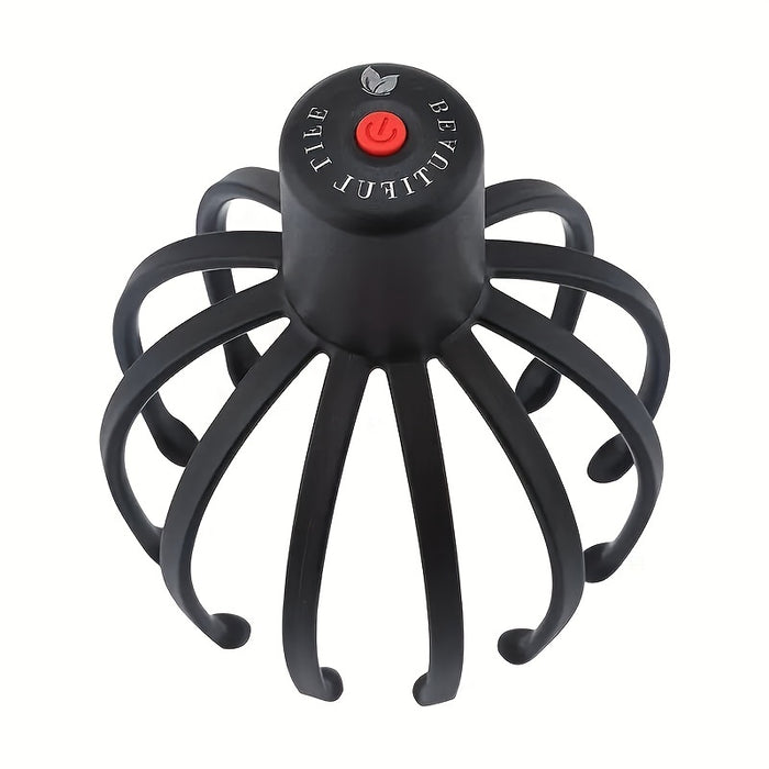 Elektrische Octopus Hoofdhuidmassager – USB Oplaadbaar en Compact