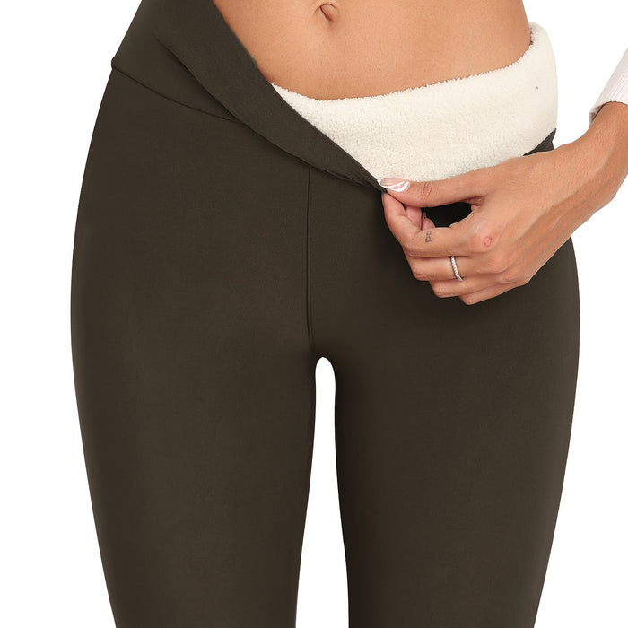 ThermoFlex Leggings Sportivi Termici Donna – Abbigliamento Termico Caldo per Autunno & Inverno