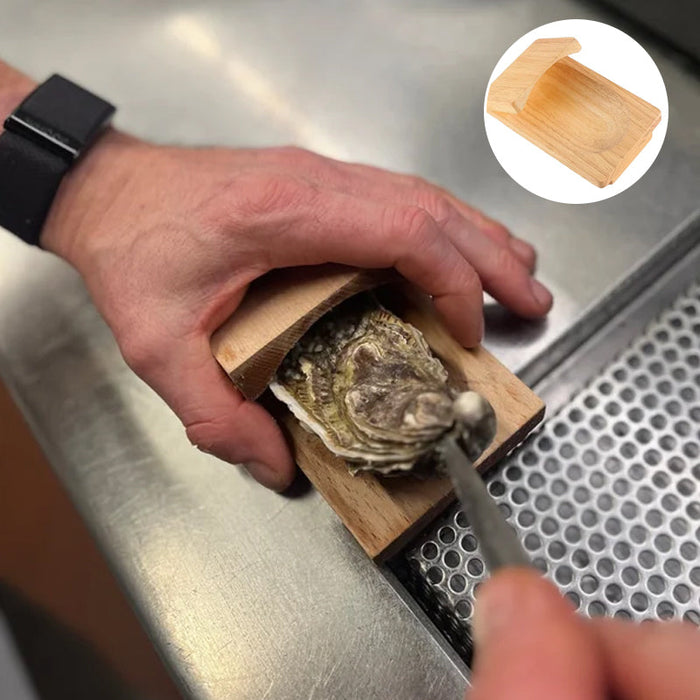 Handige Oesteropener van Hout – Veilig en Efficiënt in Gebruik