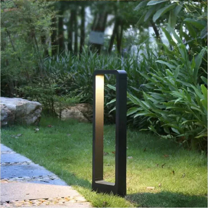 Minimalistinen LED-puutarhavalaisin moderneihin puutarhoihin ja polkuihin