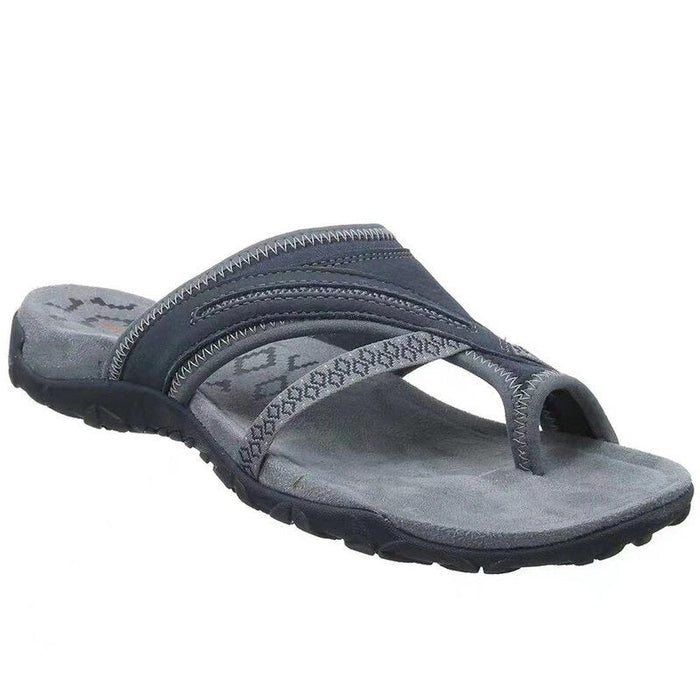 Dameortopædiske sandaler med ergonomisk sål til daglig komfort