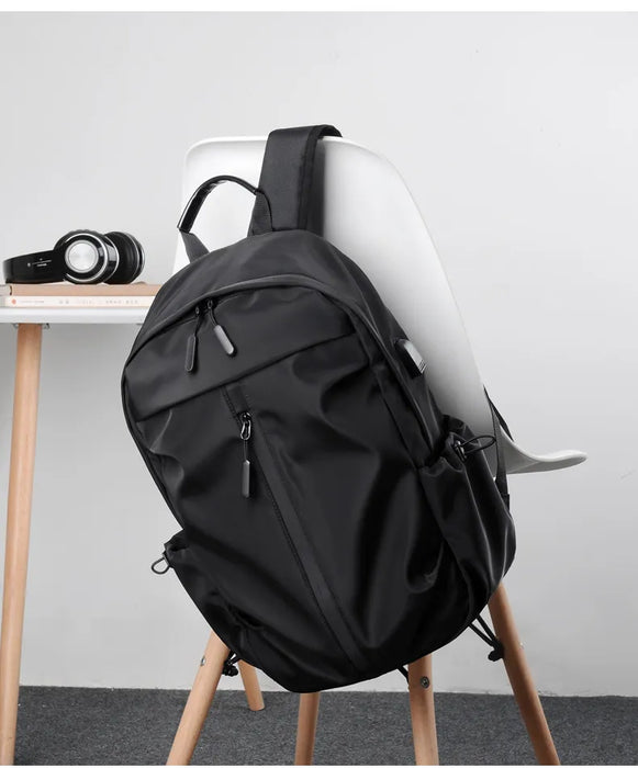Sac à dos ordinateur anti-vol et déperlant pour hommes