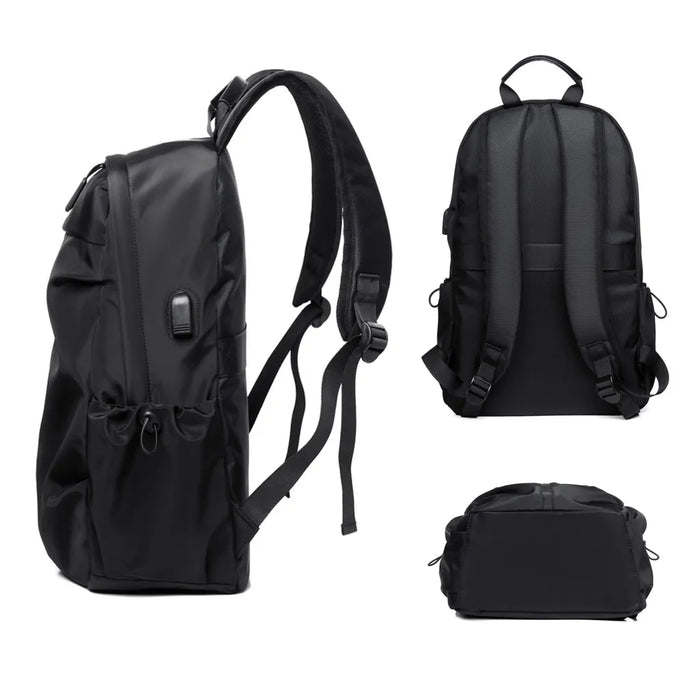 Sac à dos ordinateur anti-vol et déperlant pour hommes