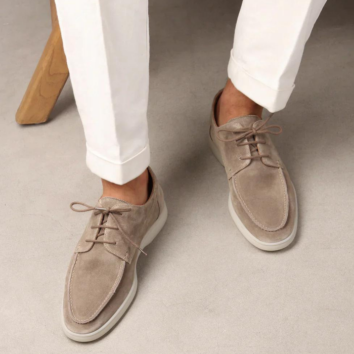 Zachte Suède Casual Sneakers voor Mannen – Comfortabele Dagelijkse Schoenen