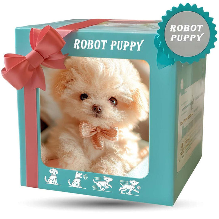 Ultrarealistische Robotpuppy – Interactieve Knuffelvriend voor Jong en Oud
