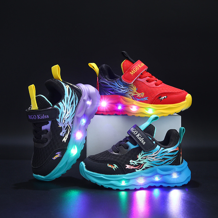 Stoere LED Kinderschoenen – Voor Avontuurlijke Speelplezier