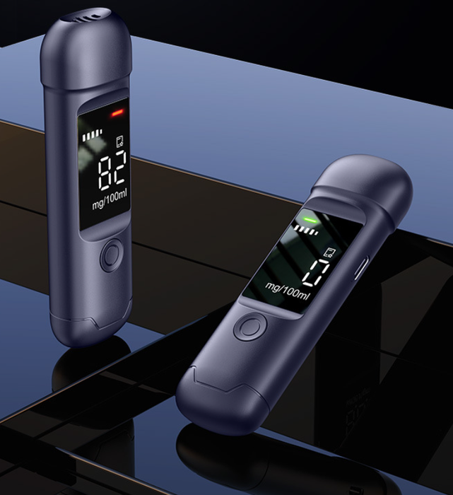 AlcoCheck Elektronisk Alkoholtester – Kompakt og Genopladelig