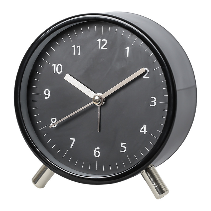 Horloge de table scandinave silencieuse au design minimaliste – Intemporelle et élégante