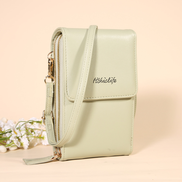 Touchscreen telefonpose med pungfunktion – Kompakt crossbody til daglig brug