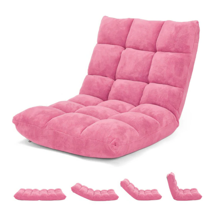 FlexiLounge 14 – Verstelbare Vloerstoel met Ultiem Comfort