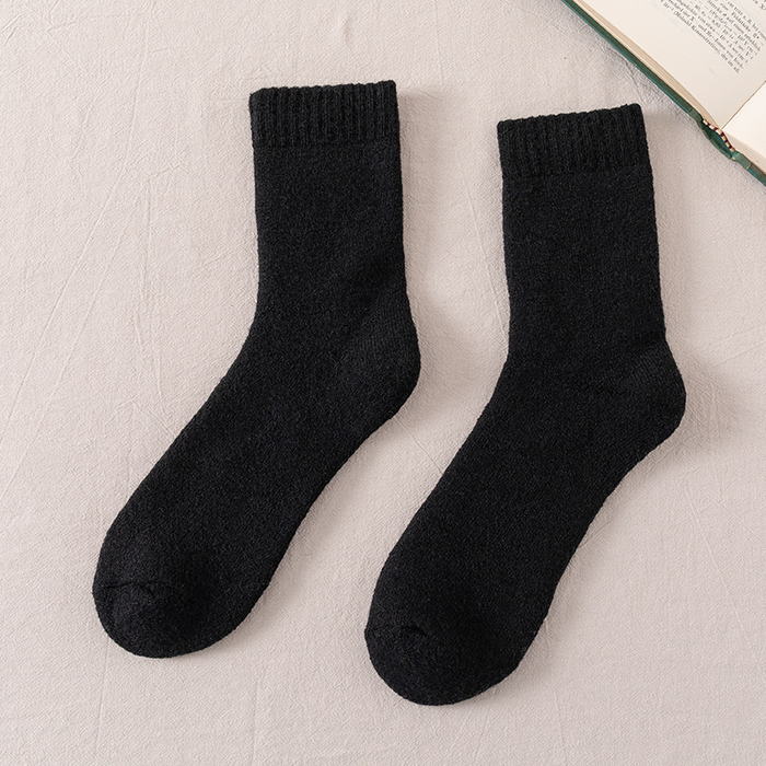Chaussettes tricotées côtelées douces - Un confort exceptionnel au quotidien