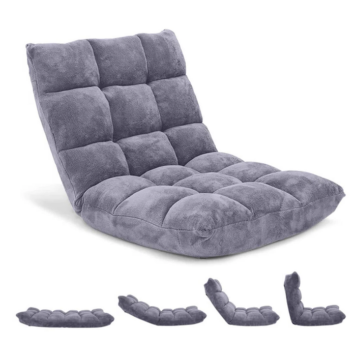 FlexiLounge 14 – Verstelbare Vloerstoel met Ultiem Comfort