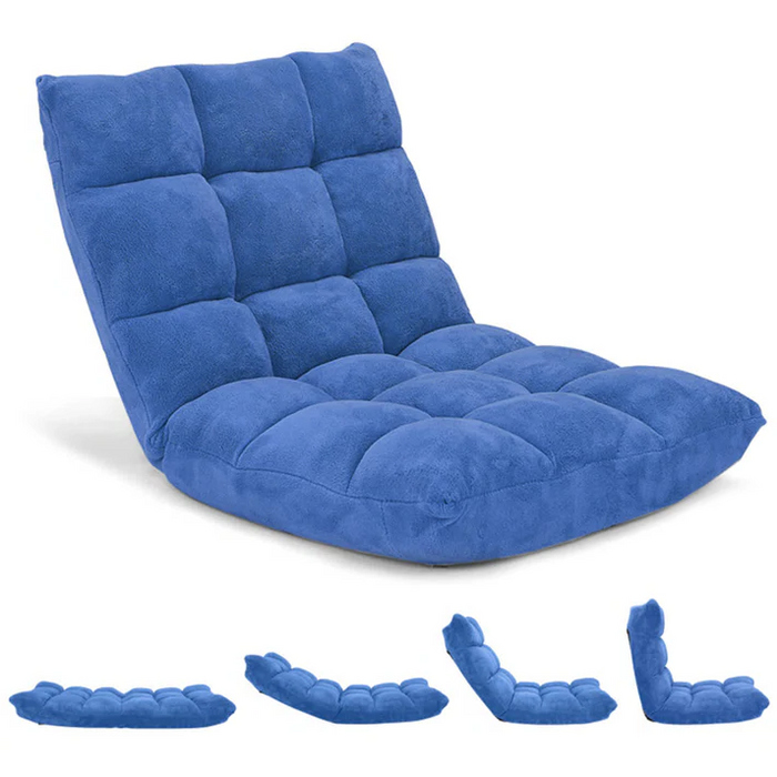 FlexiLounge 14 – Verstelbare Vloerstoel met Ultiem Comfort